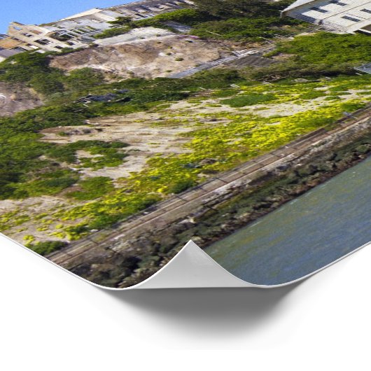 Alcatraz San Francisco Poster (Hoek)