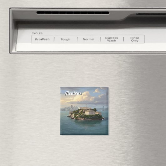 Alcatraz San Francisco Reizen Magneet (Insitu (Vaatwasser))