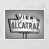 Alcatraz Sign Briefkaart (Voorkant)