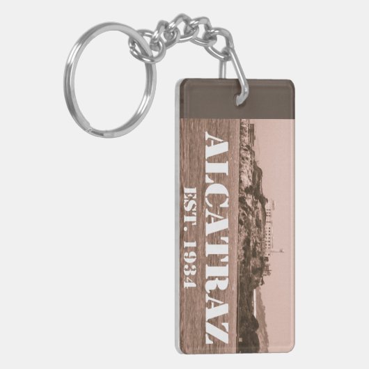 Alcatraz Sleutelhanger (Voorkant Links)