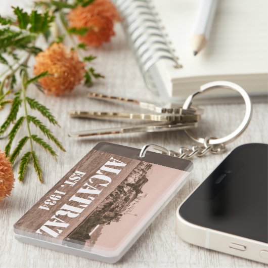 Alcatraz Sleutelhanger (Voorkant Rechts)