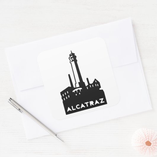 Alcatraz Stickers (Envelop)