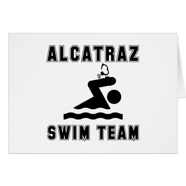 Alcatraz Swim Team (Voorkant Horizontaal)