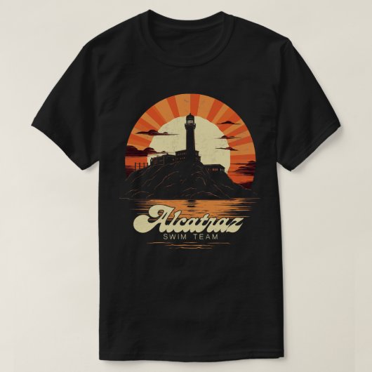 Alcatraz Swim Team T-shirt (Design voorkant)