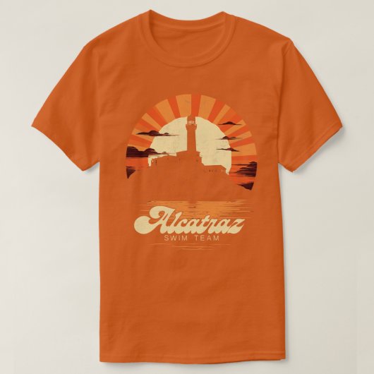 Alcatraz Swim Team T-shirt (Design voorkant)