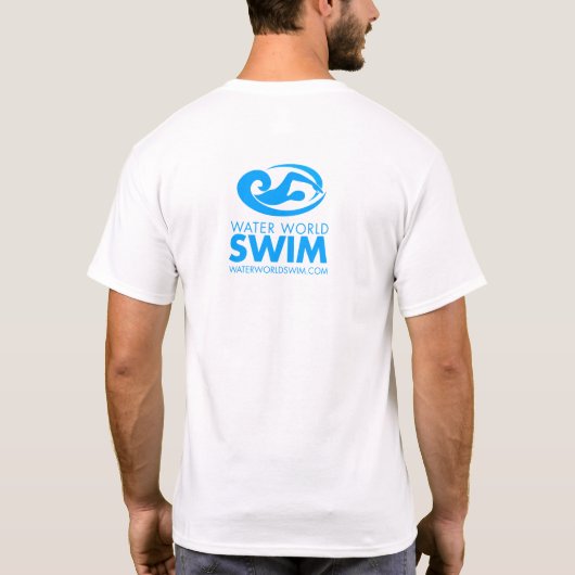 Alcatraz Swimmer t-shirt (meer kleuren en vrouwen! (Achterkant)