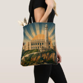 Alcatraz-tas Tote Bag (Dichtbij)