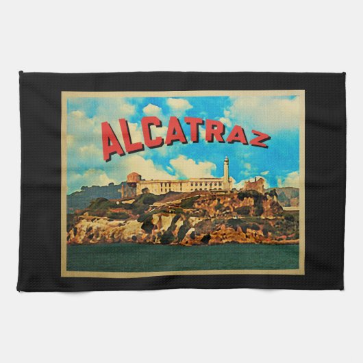 Alcatraz Theedoek (Horizontaal)