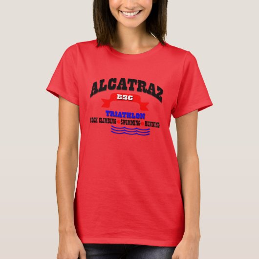 Alcatraz Triathlon T-shirt (Voorkant)