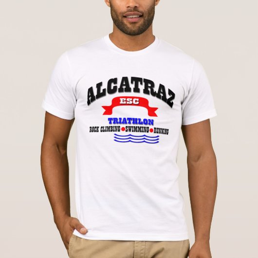 Alcatraz Triathlon T-shirt (Voorkant)