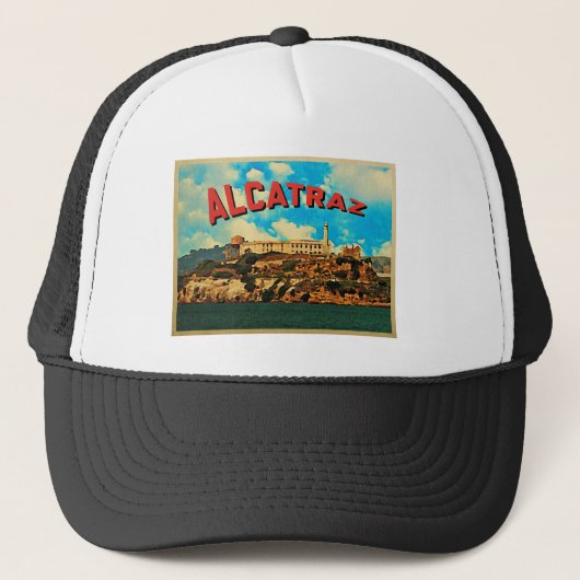 Alcatraz Trucker Pet (Voorkant)