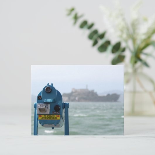 Alcatraz Uitzicht Briefkaart (Staand voorkant)