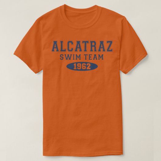 Alcatraz Zwemteam 3 T-shirt (Design voorkant)