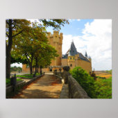 Alcazar (Castle) van Segovia, Spanje - Poster (Voorkant)