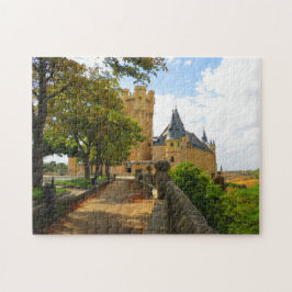 Alcazar (Castle) van Segovia, Spanje - Puzzle Legpuzzel