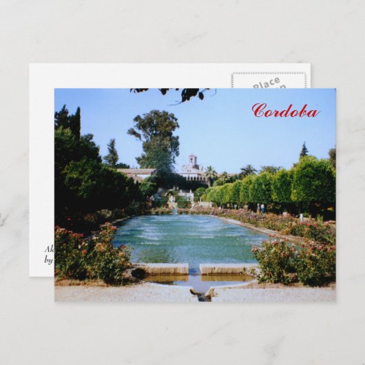 Alcazar - Cordoba Briefkaart (Voorkant / Achterkant)