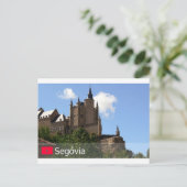 Alcazar de Segóvia, Espanha Briefkaart (Staand voorkant)