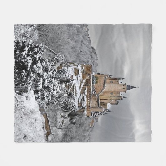 Alcazar de Segovia, Spanje Fleece Deken (Voorkant (Horizontaal))