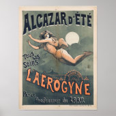 Alcazar d'été Aerogyne  Frans Travel Poster (Voorkant)