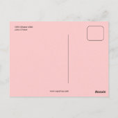 Alcazar d'été Lidia ad Briefkaart (Achterkant)