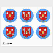 Alcazar Family Shield Stickers (Vel)