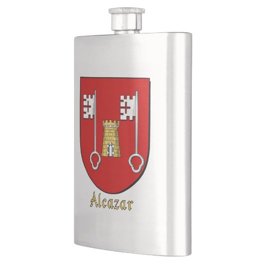 Alcazar Heraldic Shield Flacon (Links)