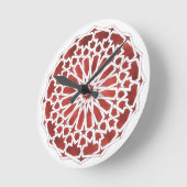 ALCAZAR-rood Marokkaans mozaïekuurtje Ronde Klok (Hoek)