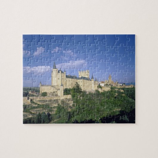 Alcazar, Segovia, Castilië en León, Spanje 2 Legpuzzel (Horizontaal)