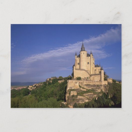 Alcazar, Segovia, Castilië en León, Spanje Briefkaart (Voorkant)