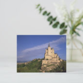 Alcazar, Segovia, Castilië en León, Spanje Briefkaart (Staand voorkant)