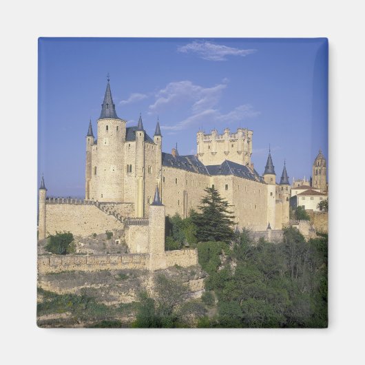 Alcazar, Segovia, Castilië en León, Spanje Magneet (Voorkant)