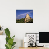Alcazar, Segovia, Castilië en León, Spanje Poster (Thuiskantoor)
