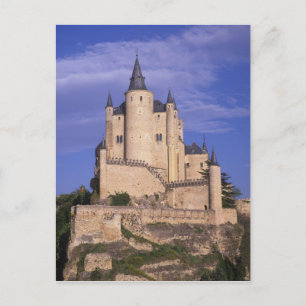 Alcazar, Segovia, Castilië en León, Spanje, Unesco Briefkaart