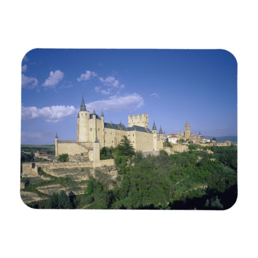 Alcazar, Segovia, Castilla León, Spanje 2 Magneet (Horizontaal)
