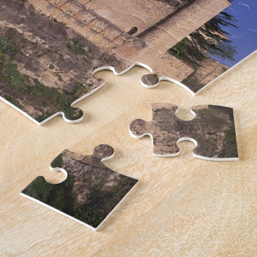 Alcazar, Segovia, Castilla León, Spanje, UNESCO Legpuzzel (Zijkant)