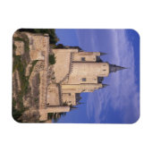 Alcazar, Segovia, Castilla León, Spanje, UNESCO Magneet (Horizontaal)