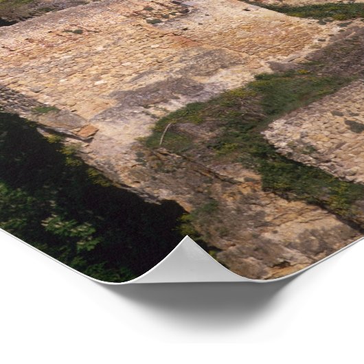 Alcazar, Segovia, Castilla León, Spanje, UNESCO Poster (Hoek)