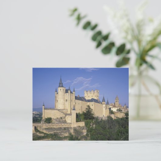 Alcazar, Segovia, Castilla y León, Spanje Briefkaart (Staand voorkant)