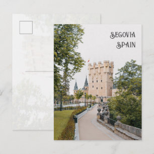 Alcázar van Segovia middeleeuwse kasteel Briefkaart