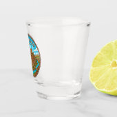 Alcázar van Toledo Spanje Shot Glas (Rechts)