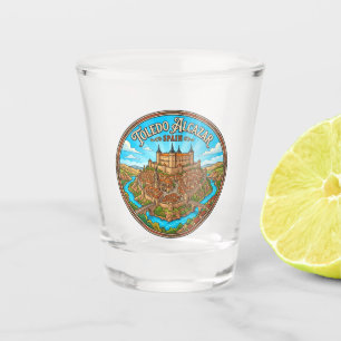 Alcázar van Toledo Spanje Shot Glas