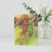 Alceste en het God of Love Briefkaart (Staand voorkant)