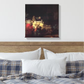 Alcestis offert zichzelf op om haar man te redden canvas afdruk (Insitu (Slaapkamer))