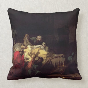 Alcestis offert zichzelf op om haar man te redden  kussen