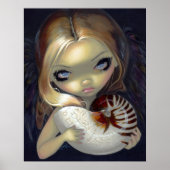 Alchemical Angel 2 ART PRINT gothic fairy nautilus (Voorkant)