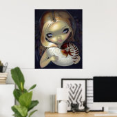 Alchemical Angel 2 ART PRINT gothic fairy nautilus (Thuiskantoor)