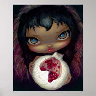 Alchemical Angel 3 ART PRINT pomegranate