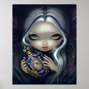 Alchemical Angel 4 ART PRINT gothic fairy lowbrow