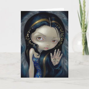 "Alchemical Angel V" Greeting Card Kaart