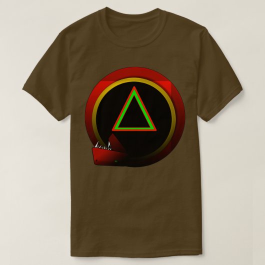 Alchemical Fire Ouroboros T-shirt (Design voorkant)